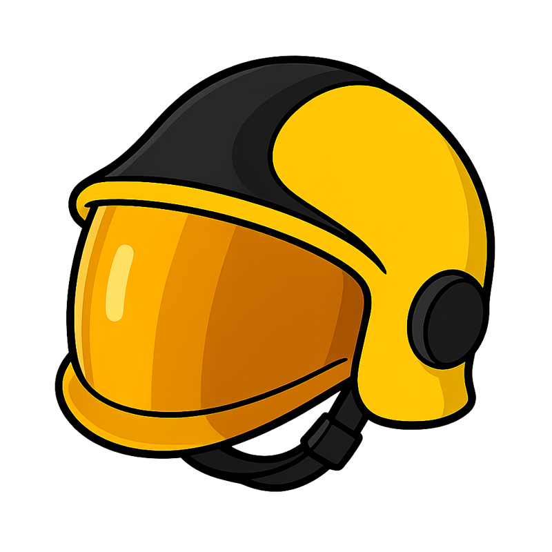 Casco de bombero urbano